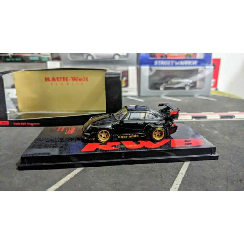 Diecast Tarmac Porsche RWB 993 Sopranos Minus Merintis