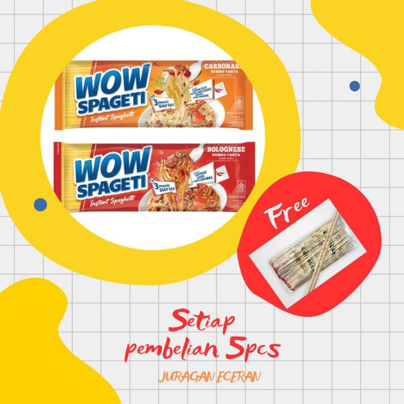

WOW Spaghetti (Instant Spaghetti)