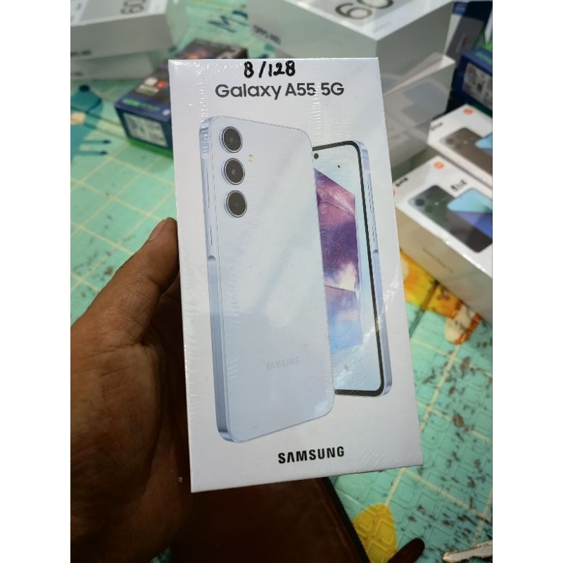 Samsung A55 5g ram 12/512 , ram 8/256 , ram 8/128 garansi resmi 1thn