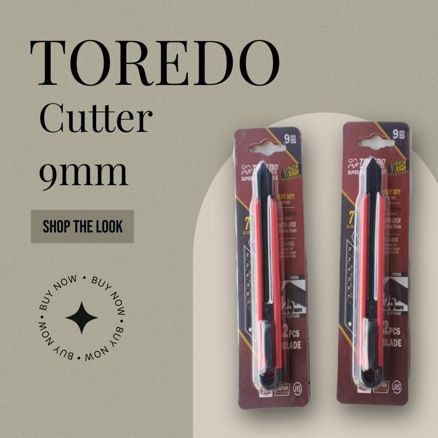 

TBMO TOREDO CUTTER 2 BLADE 9MM BLACK - SMS