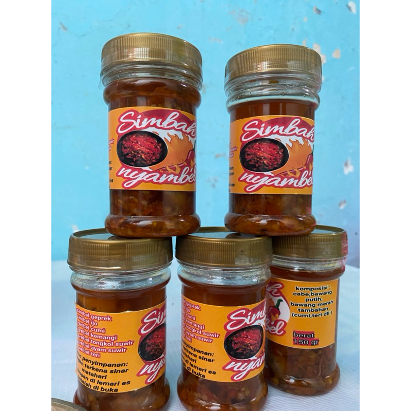 

sambal cumi asin paket murah 3 botol /sambel viral |sambel enak sambel cumi termurah dan enak nampol mercon