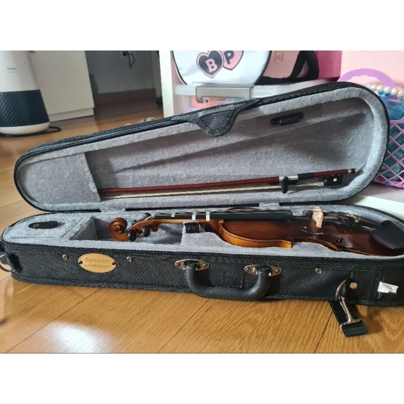 preloved SYNWIN violin 1/8 biola second