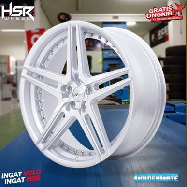 Velg racing ring 22 pcd 5x114 untuk Hyundai palisade Crv Xtrail Lexus rx hsr lepak lebar 9 rata body