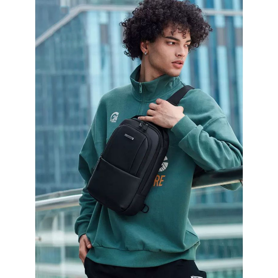 Golden Wolf Tas Pria Sling bag Import Waterproof Tas Selempang Bahu Pria Tas Dada Pria Anti Air #725