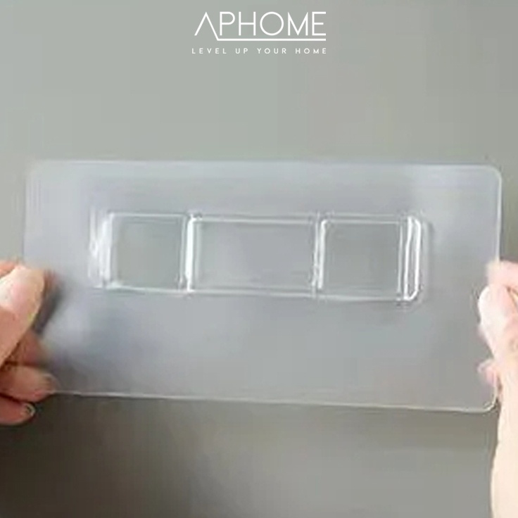 Langsung dibeli APHOME Stiker Double Tape Wallmounted Perekat Dinding Gantungan Tembok