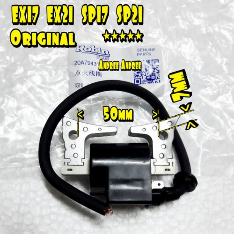 EX 17 coil cdi mesin Robin ORIGINAL / CDI COIL pengapian Robin ex 17 ORIGINAL