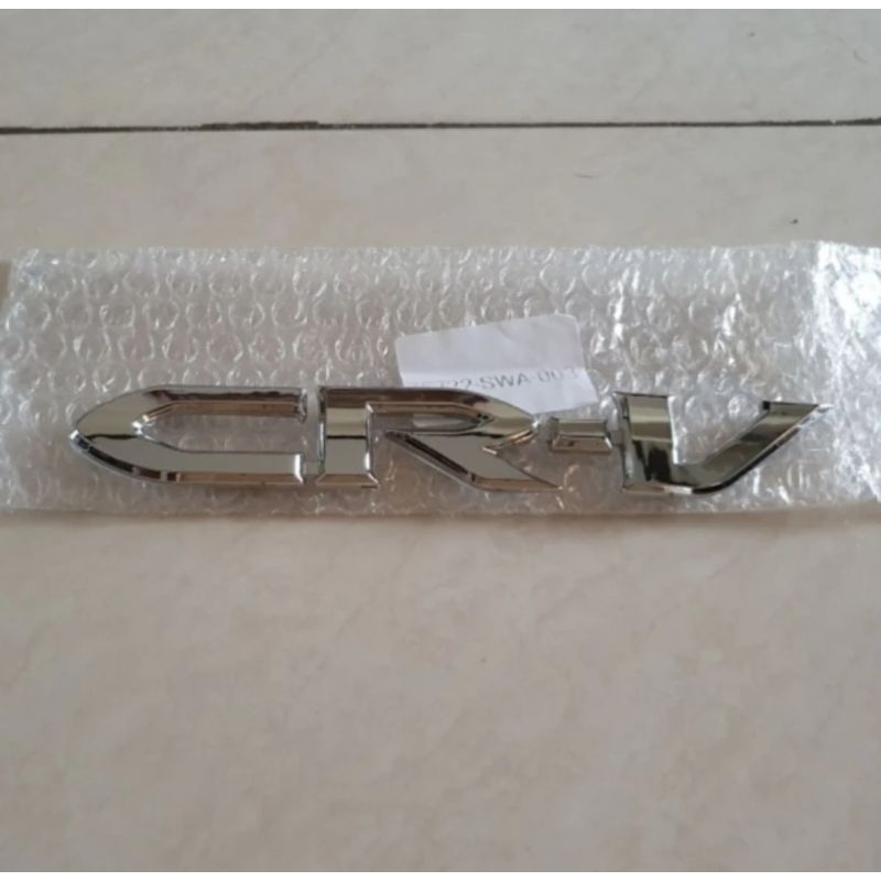 Emblem Logo Pintu Belakang Bagasi Honda CRV Gen 2 2002-2006