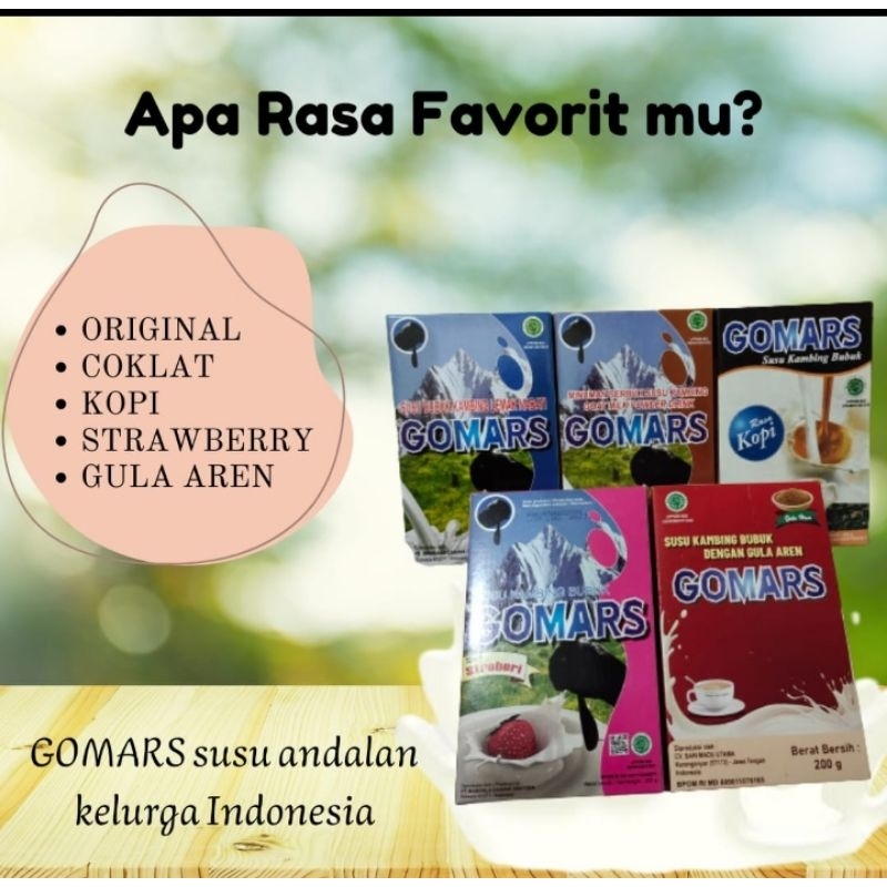 

Susu Kambing Etawa @200g, 5 Box (Di Jamin Asli 100%)