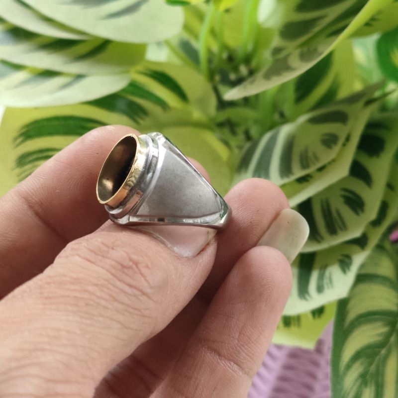 RING CINCIN MONEL DOFF/EMBAN 10*12 RING MONEL/STAINLESS