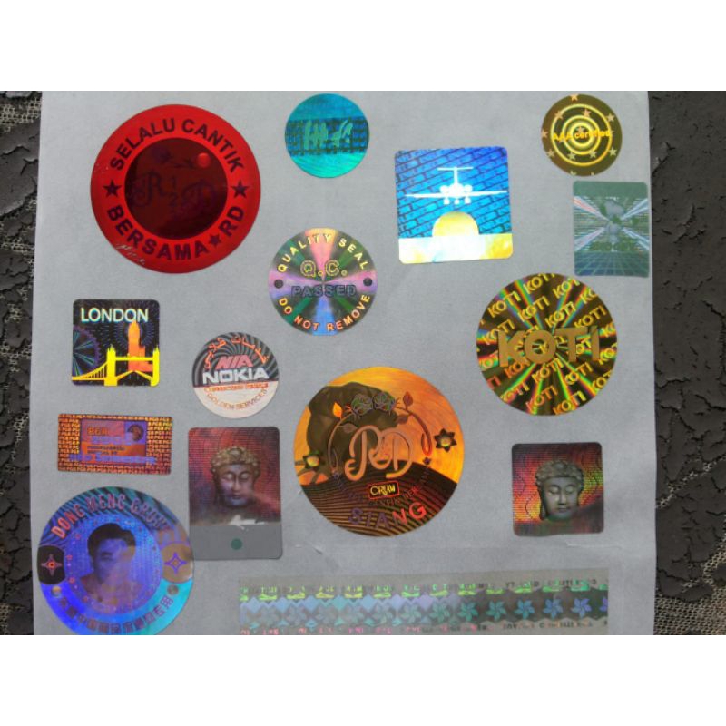 

Stiker Hologram 3D Custom Design