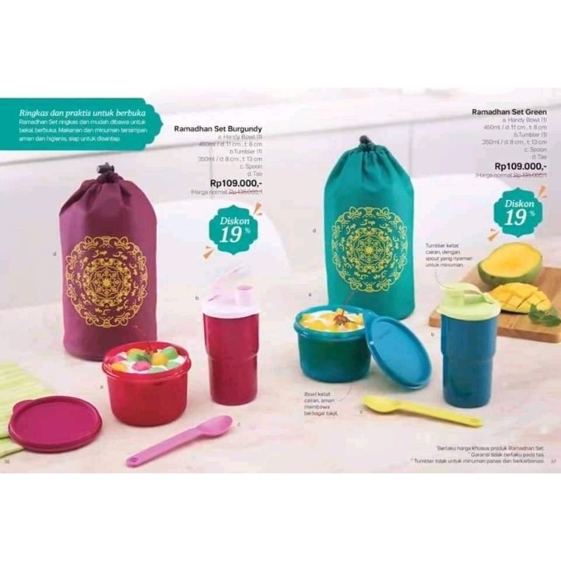 Ramadhan Set Tupperware