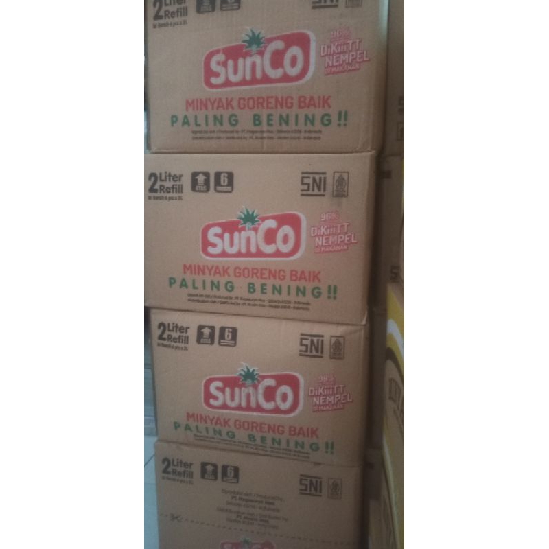 

minyak goreng sanco 2liter 1 dus isi 6
