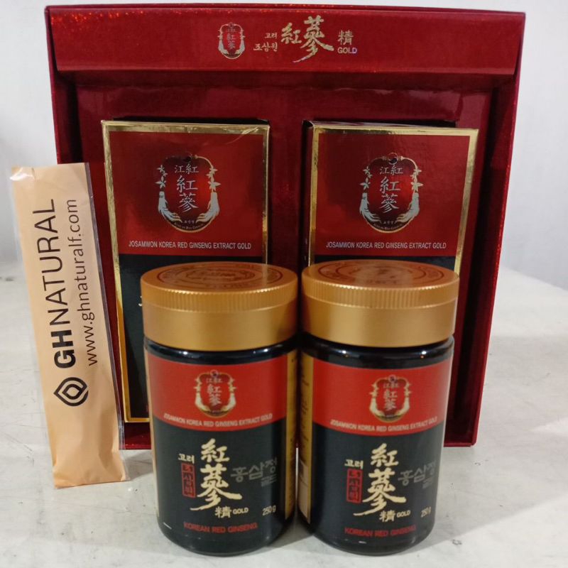 

JOSAMWON GINGSENG MERAH KOREA EXTRACT GOLD 250 GR