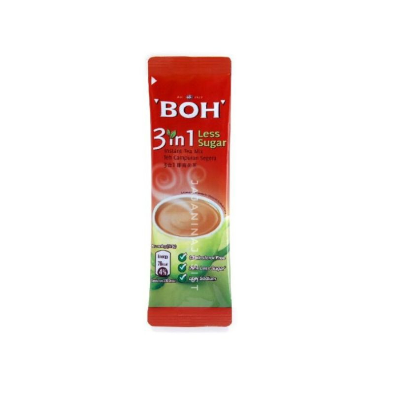 

Bohtea 3in1 Less sugar PER PCS/ECERAN