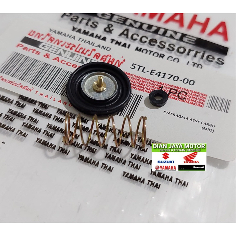 Thailand 5TL-E4170-00  diaphragma karburator karet karbu membran Mio Fino Nouvo Thailand 5TL