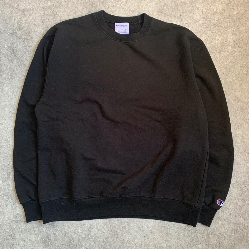 CREWNECK CHAMPION Hitam