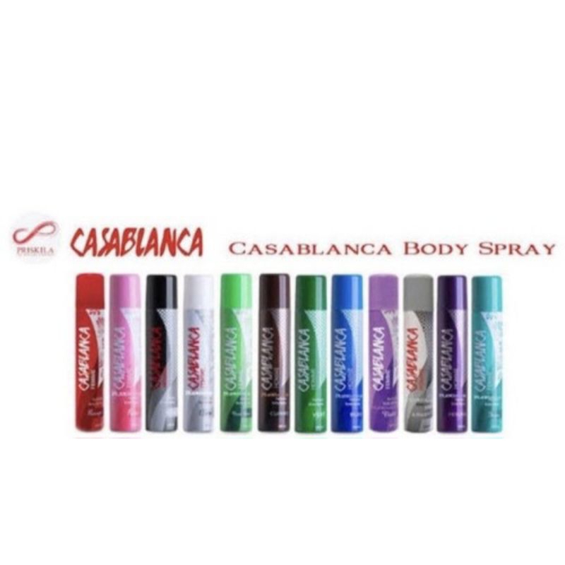 CASABLANCA BODY SPRAY/DEODORANT SPRAY