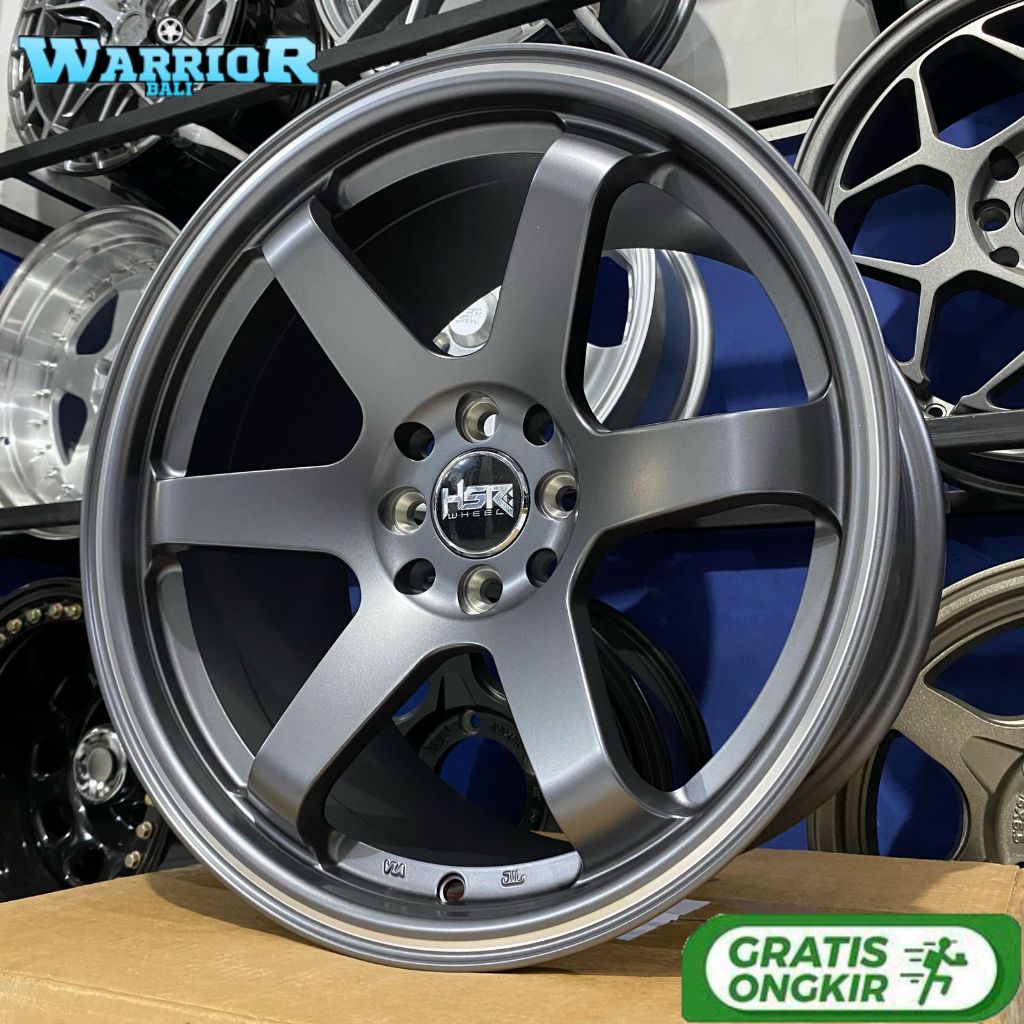 Velg TE37 Celong Ring 17 Untuk Vios Avanza Yaris HSR TOKYO OSHU R17