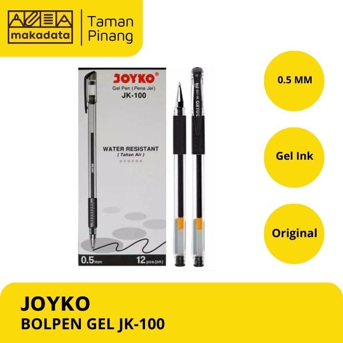 

BALLPOINT / PULPEN / BOLPEN / BOLPOINT GEL JOYKO JK-100 (1 PCS)