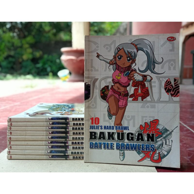 Paket komik Bakugan Battle Brawlers 1-10