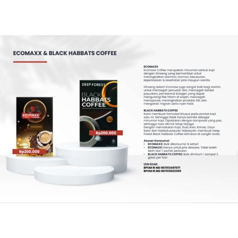 

ECOMAXX & BLACK HABBATS COFFEE