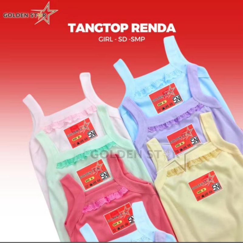 Kaos singlet anak perempuan / kaos dalam anak perempuan