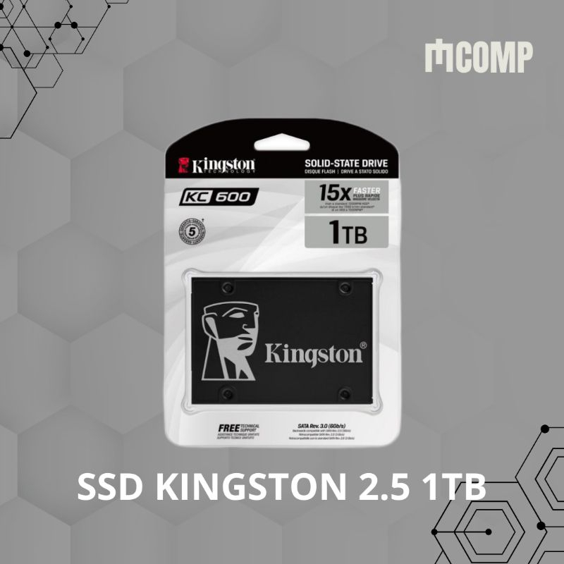 SSD Kingston 2.5" SATA SSD 1TB - Upgrade Performa Laptop Anda dengan Mudah
