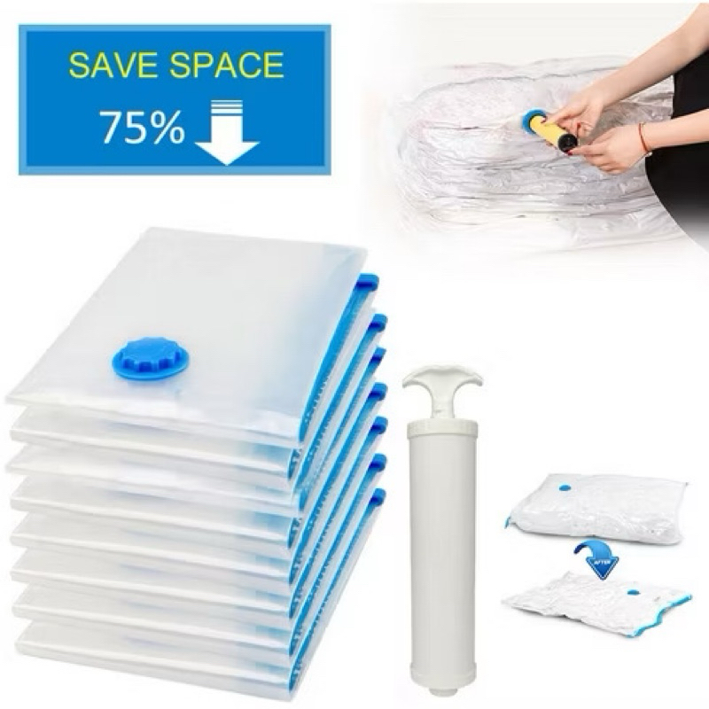 [COD] PLASTIK VACUM SERBAGUNA TRAVEL PLASTIK VACUM ANTI AIR PRAKTIS PLASTIK VACUM TRAVEL PLASTIK BES