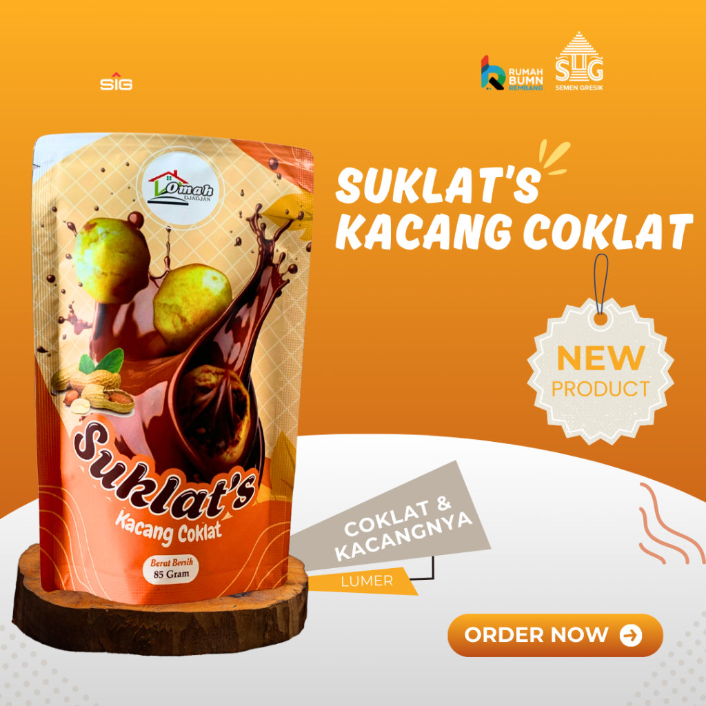 

SUKLAT"S KACANG COKLAT OMAH DJADJAN