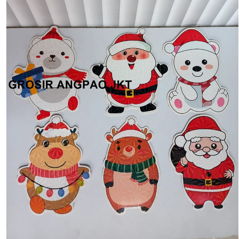 

ANGPAO NATAL MERRY CHRISTMAS HONGBAO AMPLOP NATAL 3D LUCU MURAH MERIAH FREE ONGKIR READY