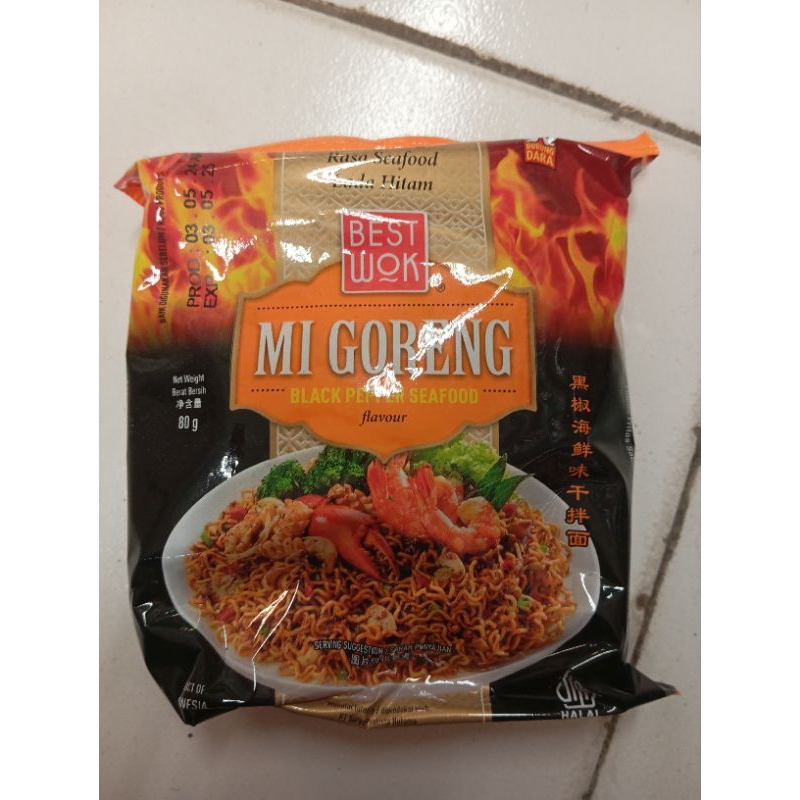 

Bestwok Mi Goreng Black Pepper Seafood 85G