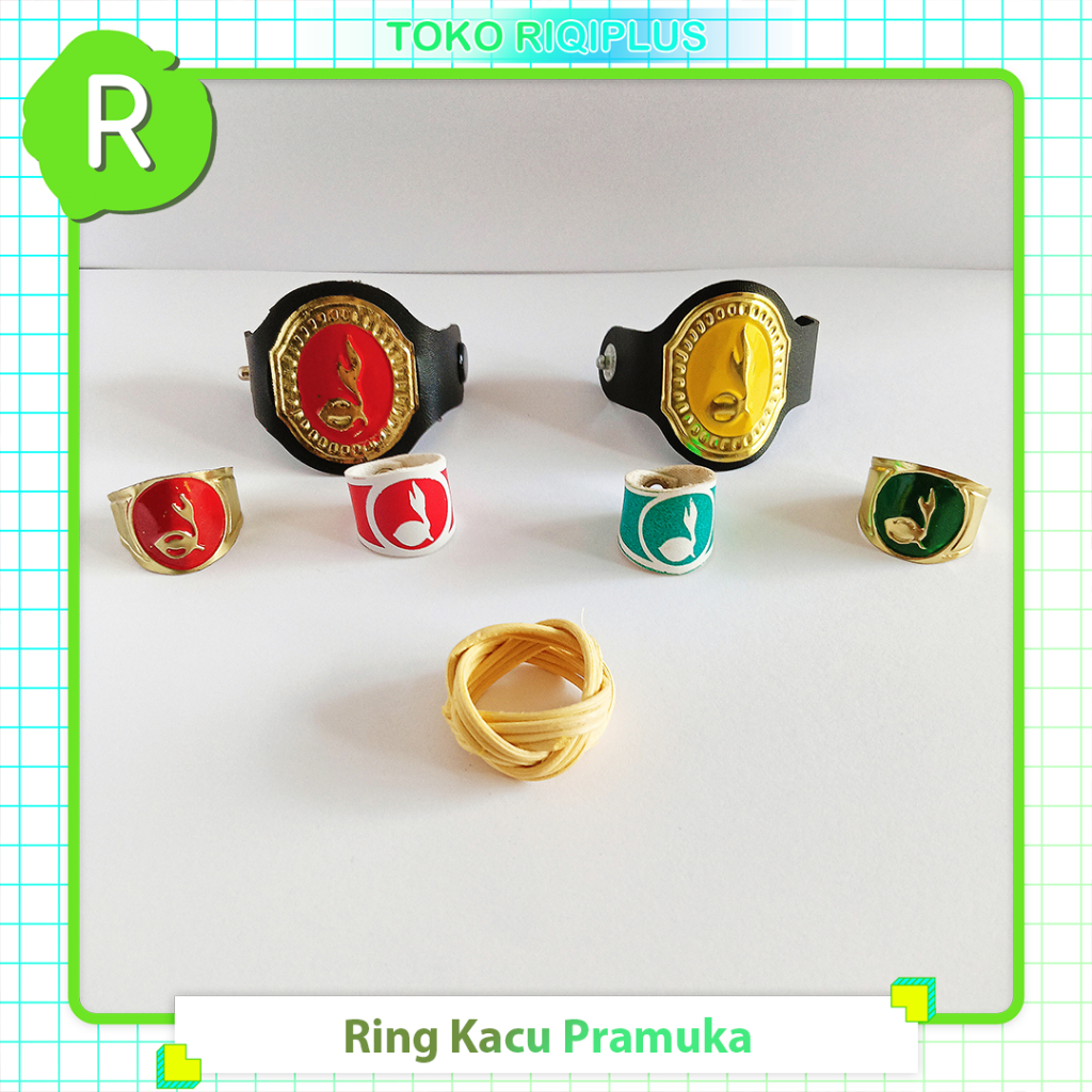 Ring Kacu/Dasi Pramuka Untuk SD,SMP,SMA,dan Pembina (Siaga Penggalang dan Penegak)
