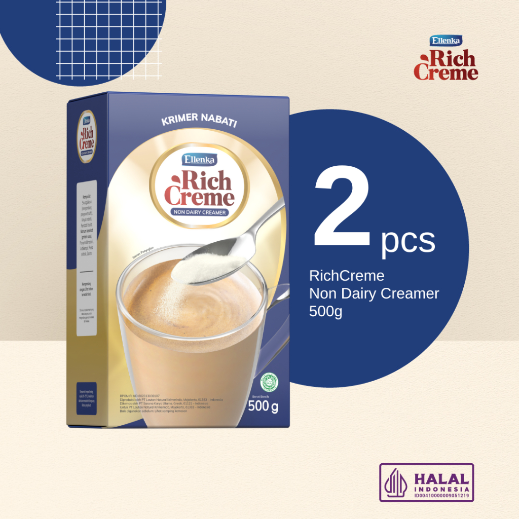 

RichCreme Non Dairy Creamer 500 gr Twinpack