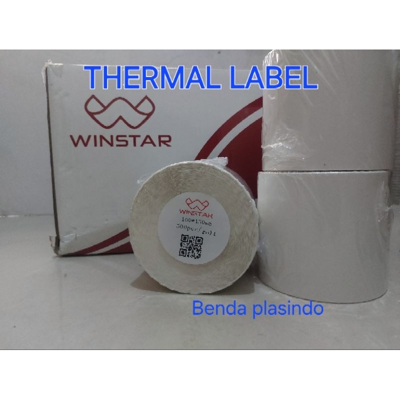 LABEL THERMAL ][ STIKER A6-100×150