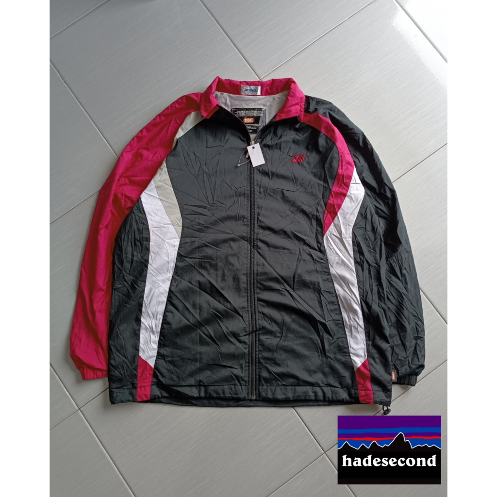 [SIZE XL FIT 2XL] Yonex Heat Capsule Colorblock Windbreaker