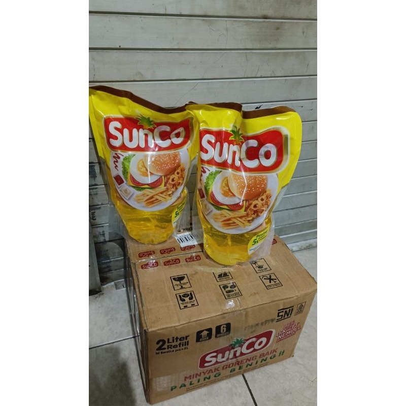 

minyak goreng sunco 2lt 1 karton