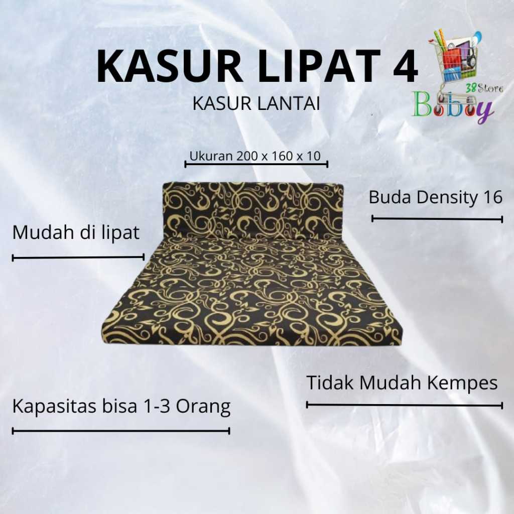 KASUR PREMIUM / KASUR BUSA LIPAT 4 200 x 160 x 10 / KASUR BUSA LIPAT MURAH / KASUR MATRAS