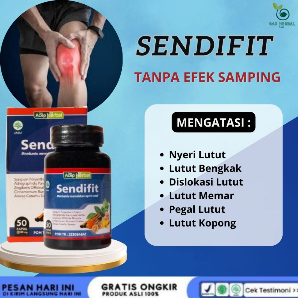 Obat Nyeri Lutut, Lutut Bengkak, Dislokasi Lutut, Lutut Memar, Pegal Lutut, Lutut Kopong 100% ORIGIN