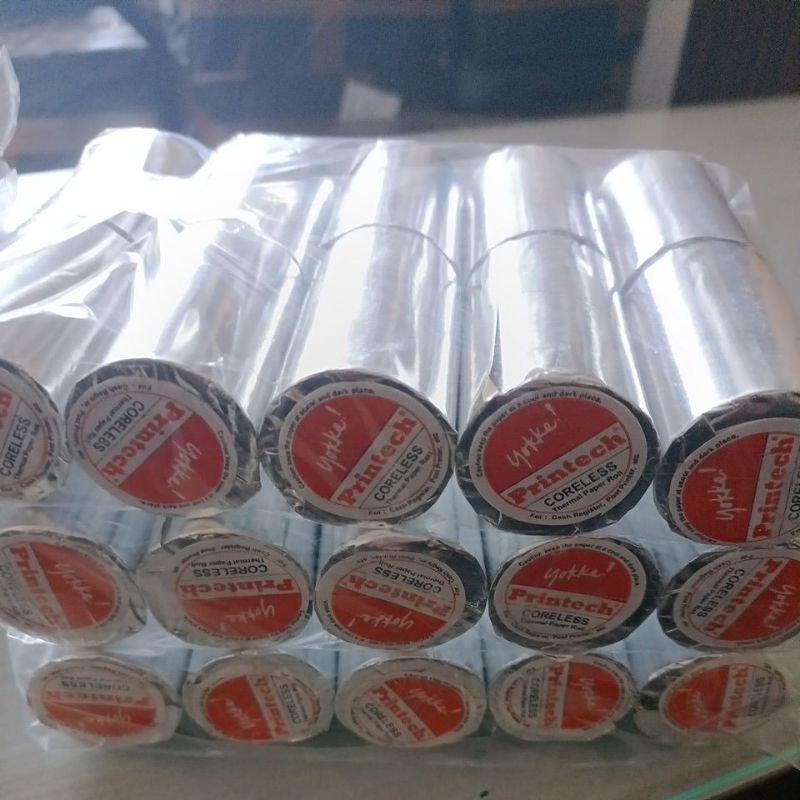 

kertas thermal polos 100roll