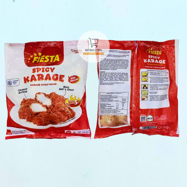 

Fiesta Spicy Chicken Kaarage 500gr / 400gr Spicy Karage