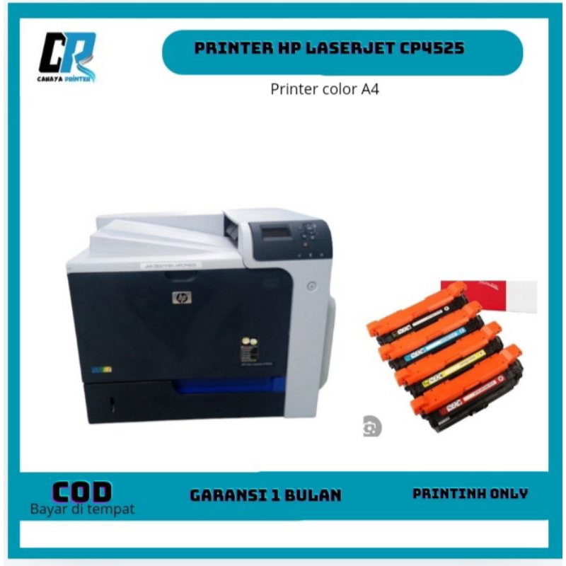 printer hp Laserjet cp4525 color