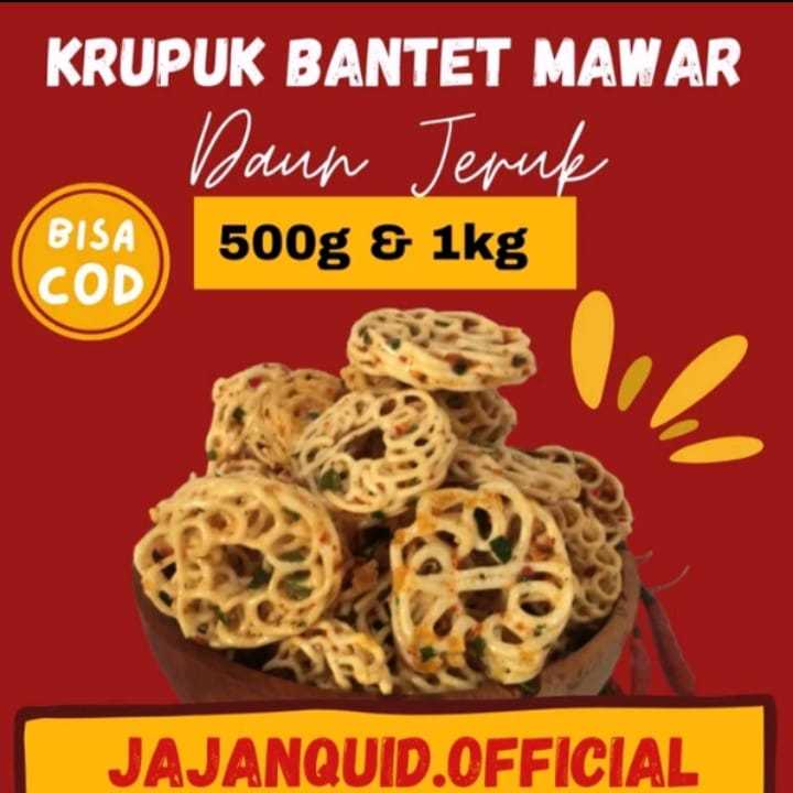 

Krupuk Mawar Rafael,Basreng daun jeruk,Makaroni Bantet Sedap dan Kacang Bawang Gurih