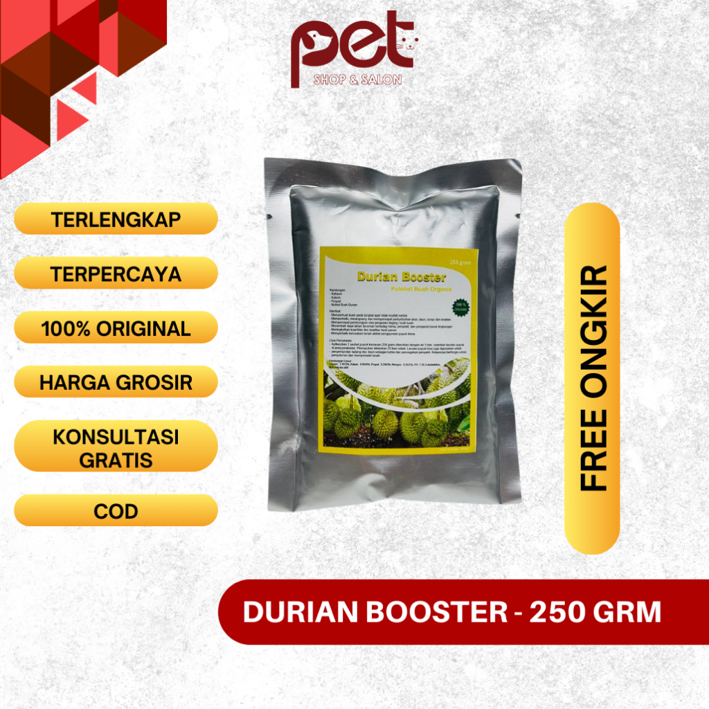Durian Booster 250 gr - Booster Durian 250 gr - Durian Booster Original