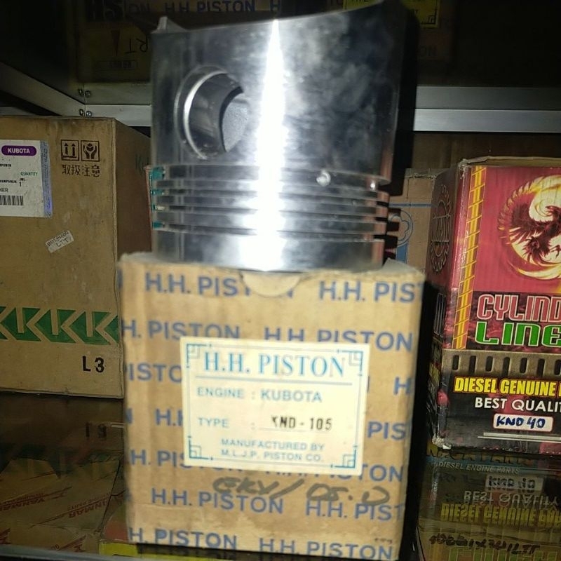 PISTON KUBOTA KND 105. SEHER KUBOTA KND 105. SEKER KBT KND 105