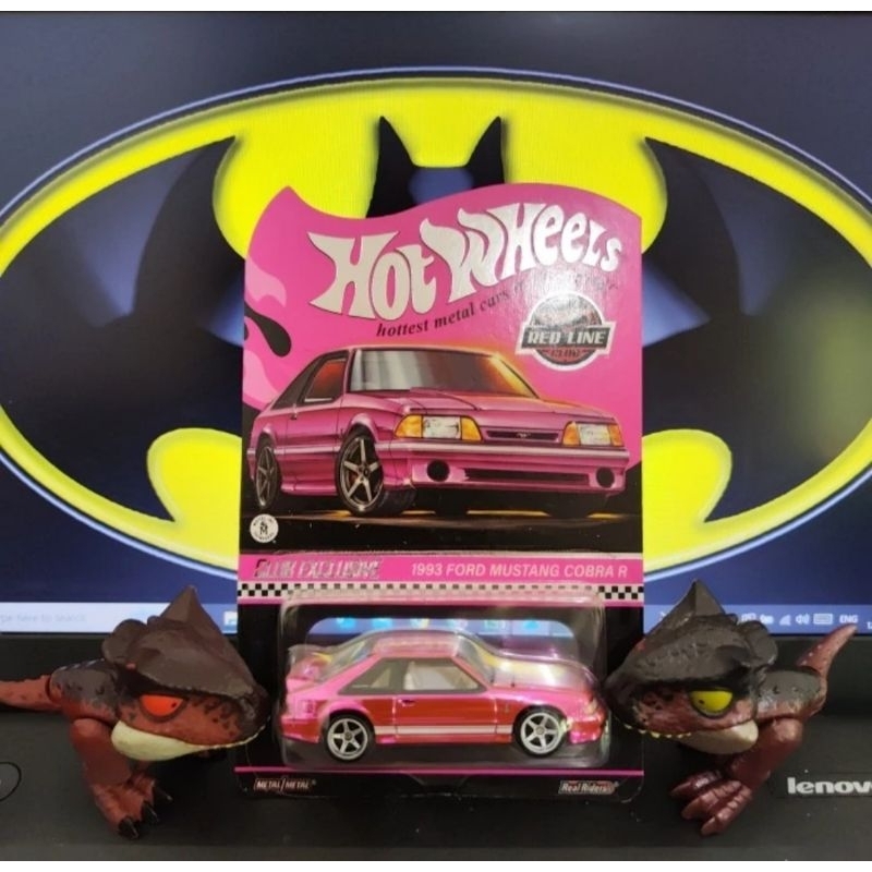 Hot Wheels RLC 1993 ford mustang cobra pink