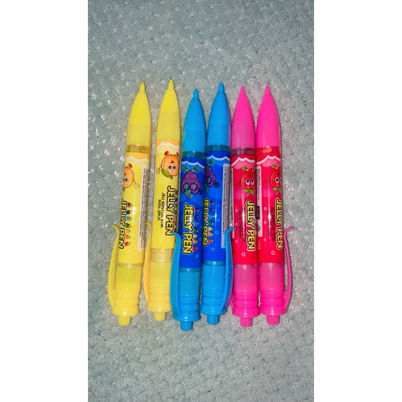 

PERMEN JELLY BENTUK PEN BOX ISI 30 Pcs