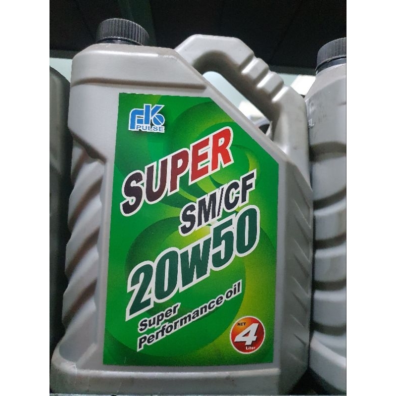 CUCI GUDANG Oli Mesin FK Pulse Super 20W-50 SM/CF (4 Liter)