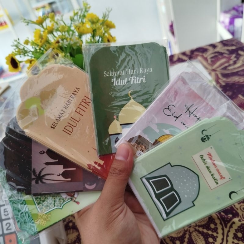 

Amplop Lebaran ecer siap pakai/sudah di lem (1pack isi 10pcs)