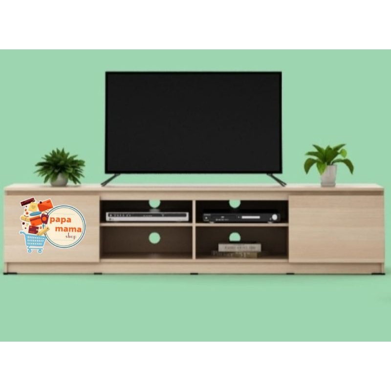 Rak Tv - Meja Tv Linus 220 - 8 Laci Bawah