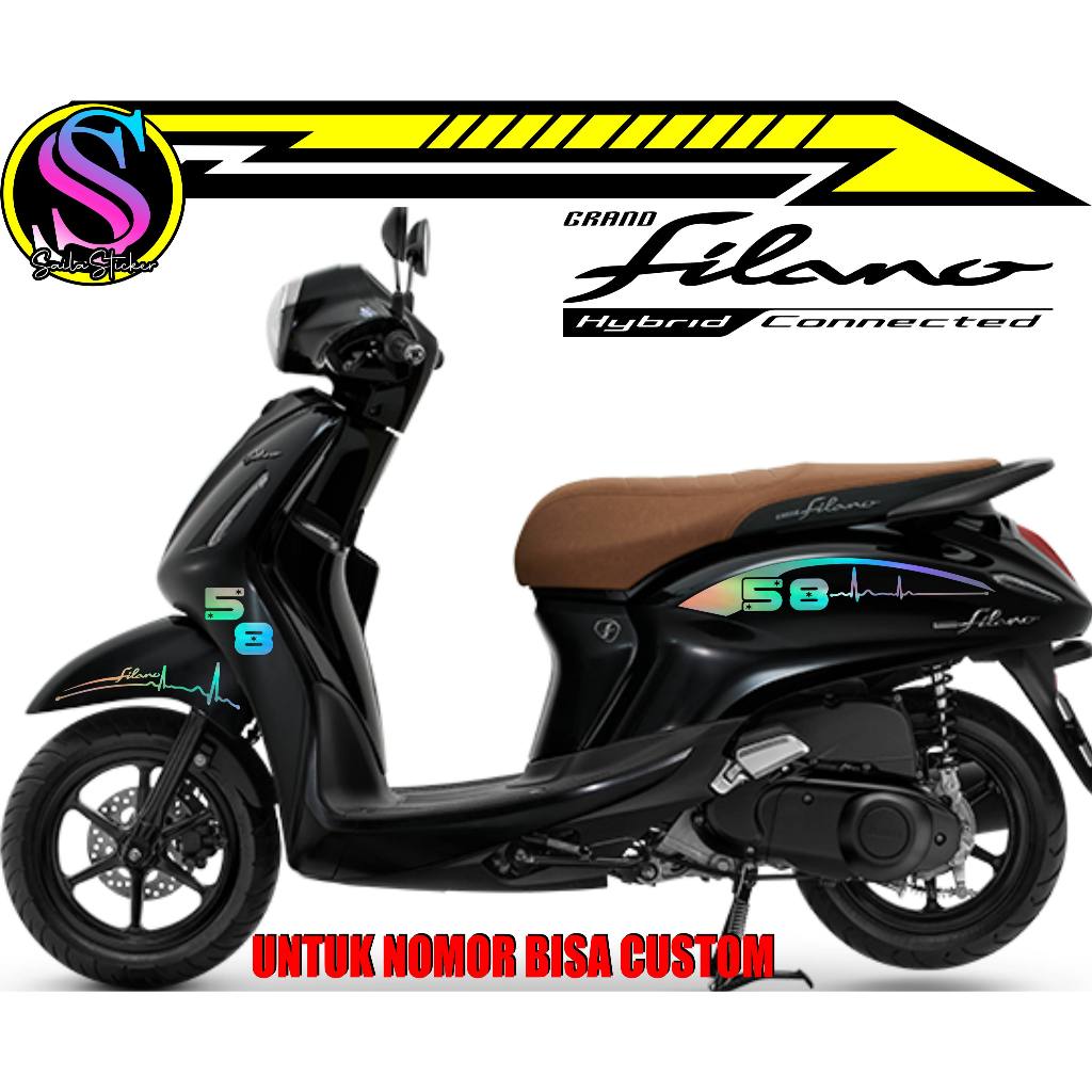 337/STRIPING GRAND FILANO/STIKER GRAND FILANO/STIKER LOGO/STRIPING LOGO/STRIPING MOTOR/VARIASI STIKE